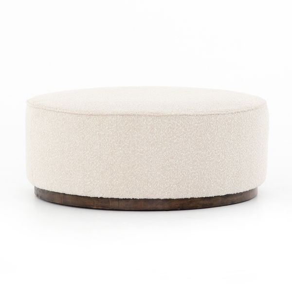 Sinclair Large Round Ottoman | Scout & Nimble