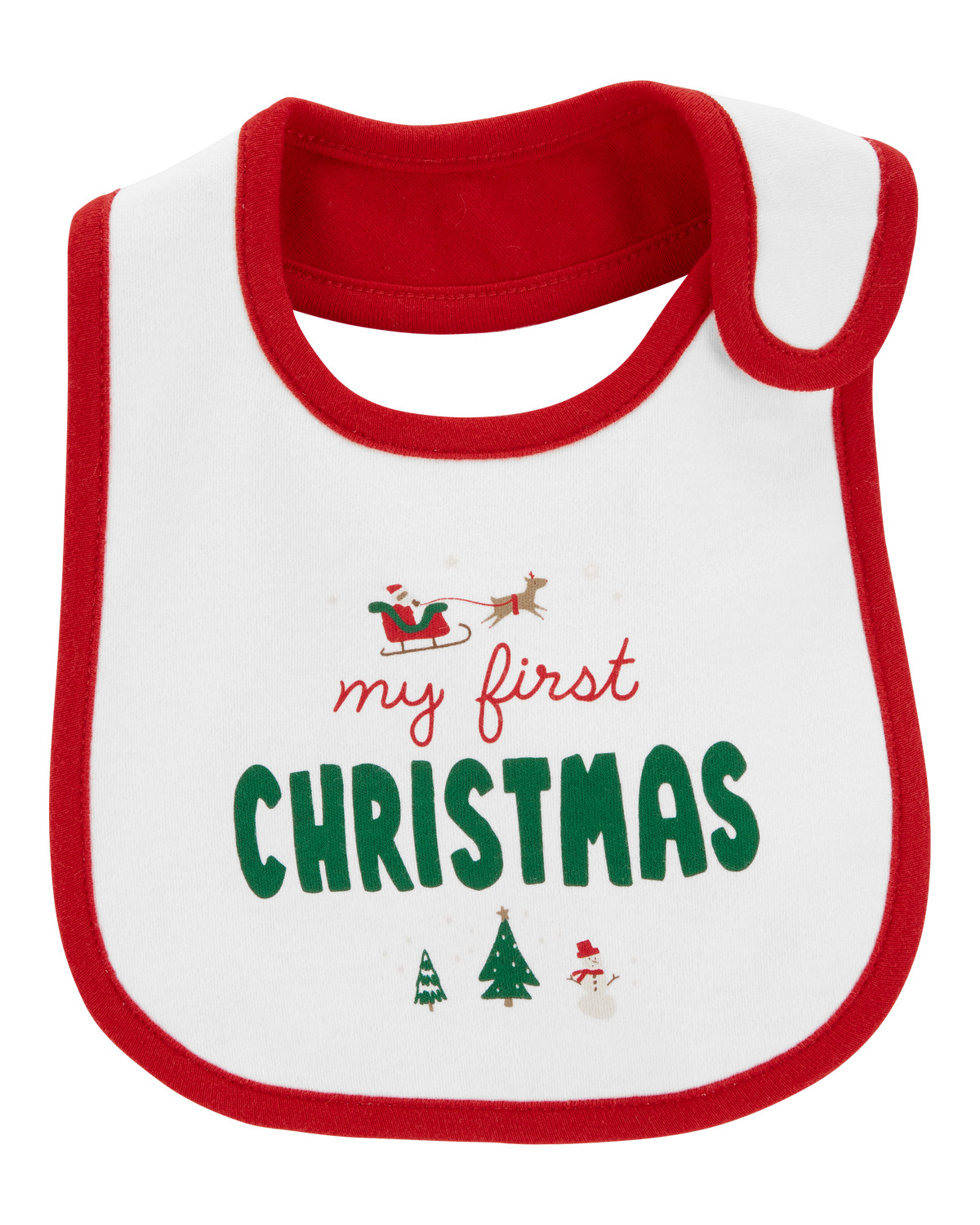 Baby My First Christmas Teething Bib - Carter's | Carter's | Carter's Inc