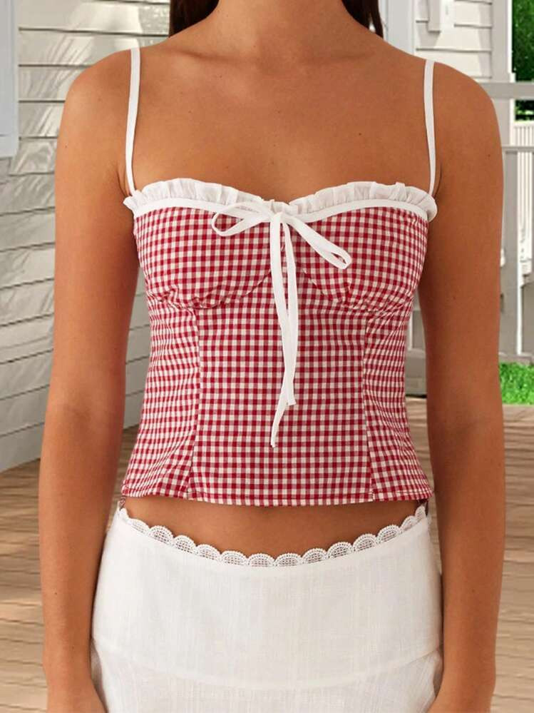 CA$17.76
CA$32.18
-45%
Women's Plaid Print Camisole Adjustable Spaghetti Strap Slim Fit Mini Tank Tops Streetwear
Size
S
M
2 Left
L
Not your size? Tell me your size
Qty:

 | SHEIN