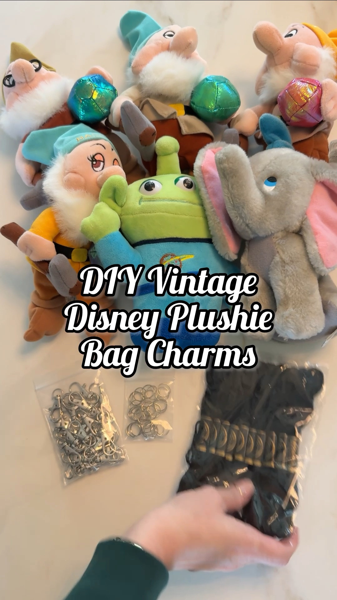 DIY Vintage Disney Bag Charms?!? Say no more! Materials linked here!

#LTKmomlife #LTKTravel #LTKKids