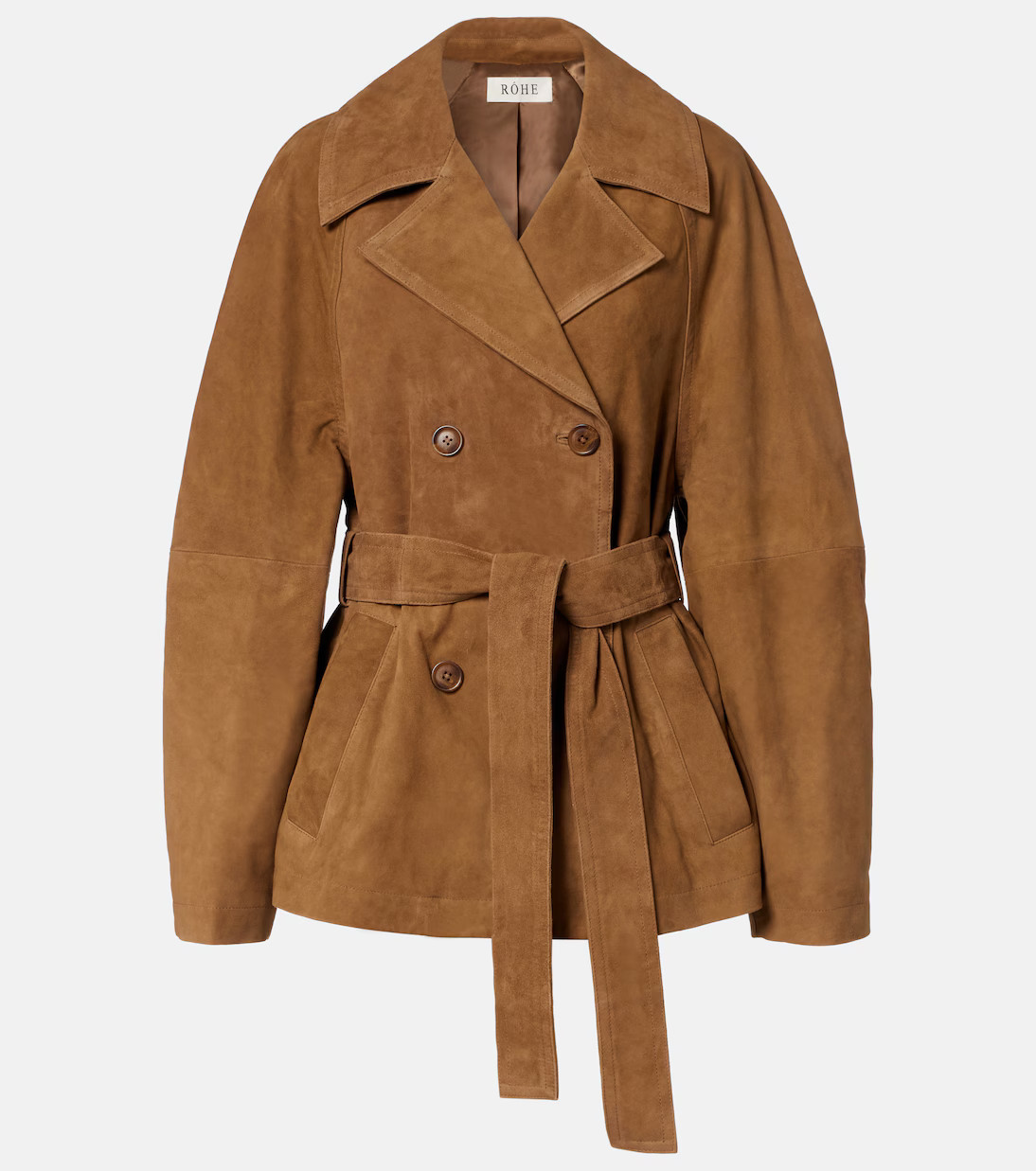 Belted suede jacket | Mytheresa (US/CA)