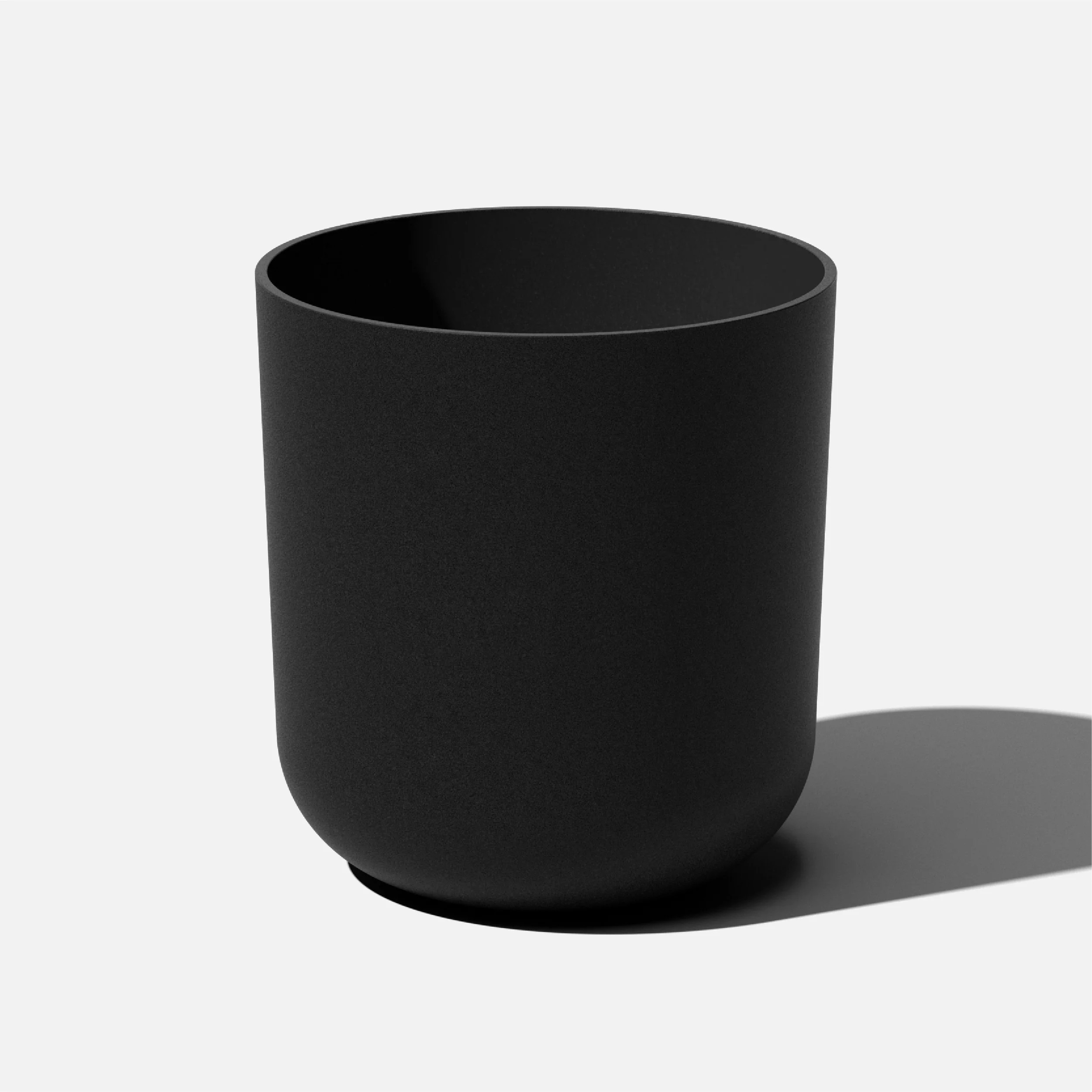 Veradek Mason Series Kona 20" Plastic-Stone Planter - Black - Walmart.com | Walmart (US)