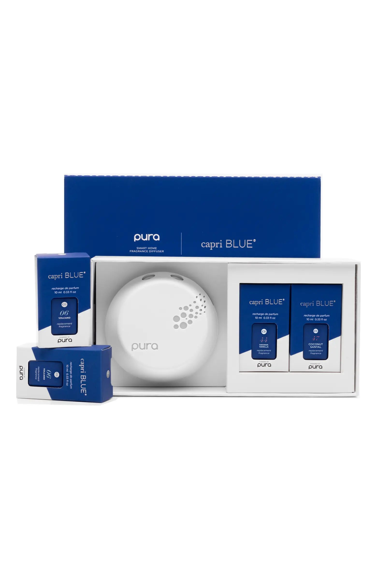 PURA x Capri Blue Bestsellers Smart Diffuser & Fragrance Set | Nordstrom | Nordstrom