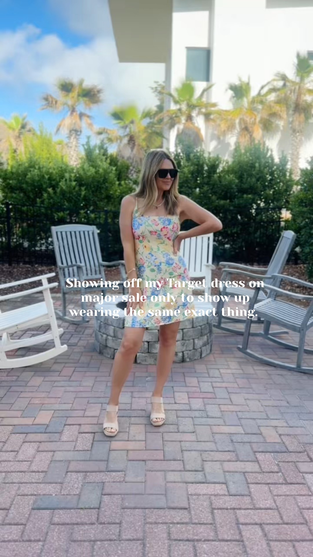 Twinning in our Target dresses! Such a cute style, comes in more colors, perfect everyday dress. Fits true to size! 

#LTKSaleAlert #LTKFindsUnder50 #LTKParties