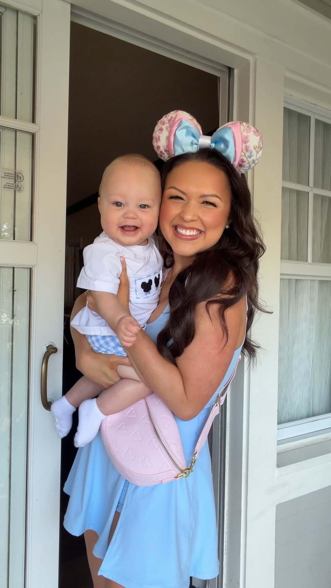 James and I wore matching mommy and son outfits for a magical day at Disney’s Hollywood Studios, and I’m officially obsessed 💙 Smocked baby outfits are my go-to for Disney park days because they’re comfortable, classic, and photograph beautifully—especially for little ones on the move. This is one of our favorite children’s clothing brands for timeless style, and I loved pairing it with an easy blue dress and hands-free belt bag for walking the parks.

Disney-inspired outfits make family vacations even more special, and matching moments like this are memories I’ll treasure forever ✨

✨ Perfect for Disney trips, mommy-and-me outfits, park days, and family photos.

#LTKBaby #LTKKids #LTKmomlife