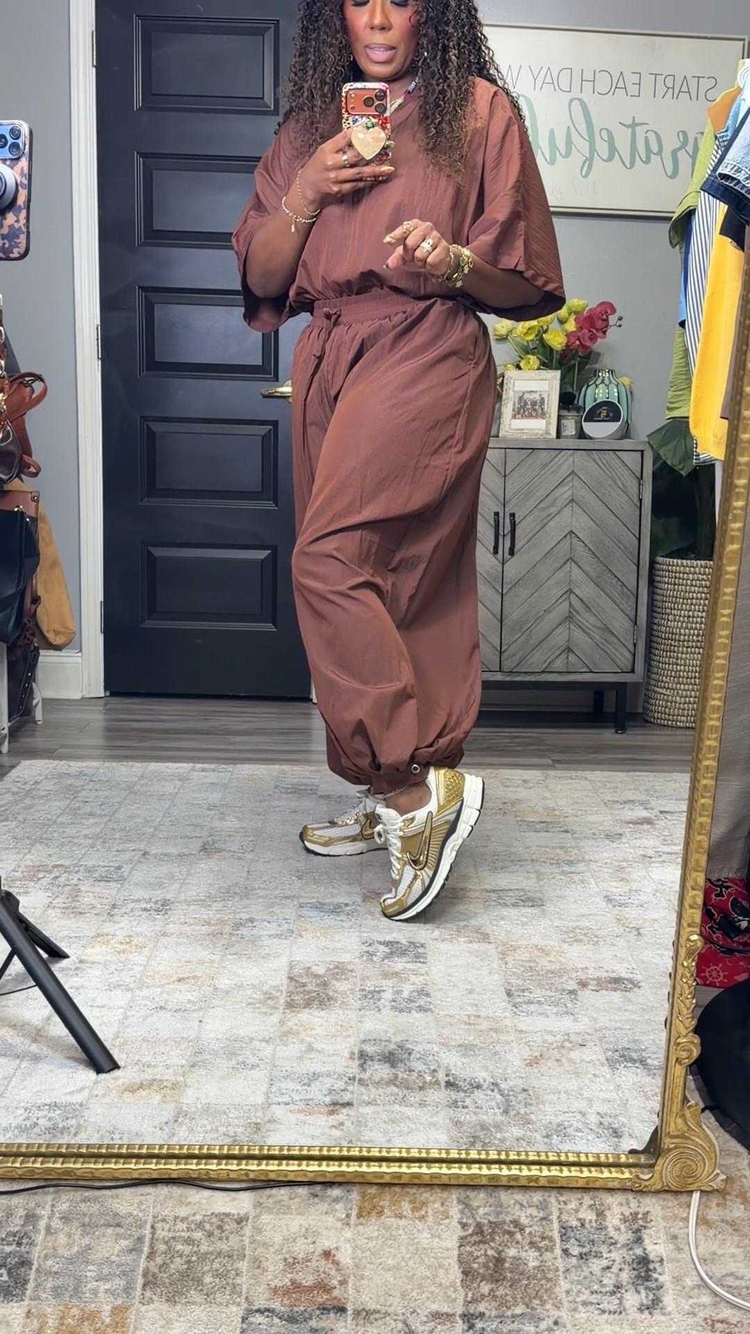 Teacher Looks Episode 5 🍎📚 SHEIN Edition! From playful prints and colorful wide-leg pants to an easy monochromatic set, these looks prove teacher style can be comfortable, affordable AND full of personality! Which look are you wearing to class—1, 2, 3, 4, 5 or 6? 👇🏾

SIZING REFERENCE: 5’5”, 165 lbs, size 10.

#TeacherOutfits #TeacherStyle #SHEINFinds #AffordableFashion #FashionOver40

#LTKOver40 #LTKMidsize #LTKootd