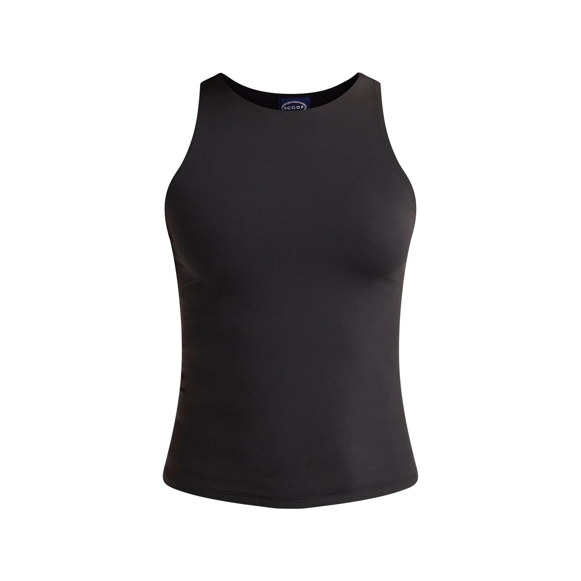 Scoop Women's High Neck Contour Tank Top, Sizes XS-XXL | Walmart (US)