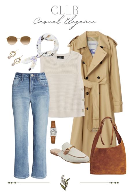 The perfect casual spring look with a classic trench coat 🌷 

#LTKover40 #LTKstyletip #LTKSeasonal