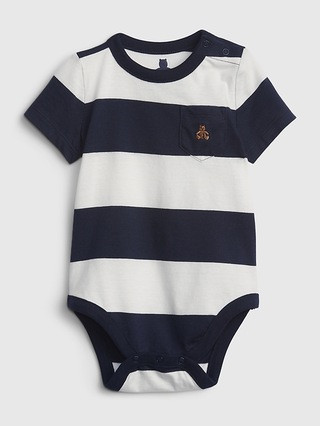 Baby 100% Organic Cotton Mix & Match Bodysuit | Gap (US)