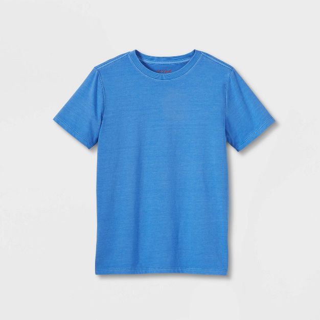 Boys' Short Sleeve Garment Wash T-Shirt - Cat & Jack™ | Target