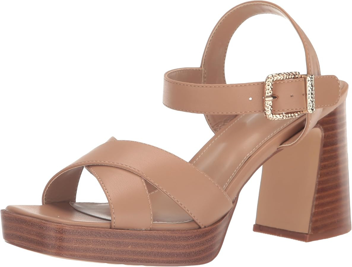DV Dolce Vita Women's Tahini Heeled Sandal | Amazon (US)