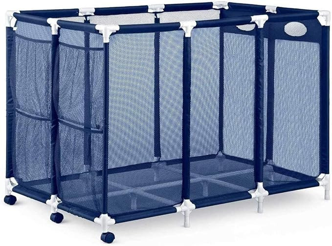 Modern Blue Pool Storage Bin - XX-Large | Nylon Mesh Basket Organizer For Your Goggles, Beach Bal... | Amazon (US)