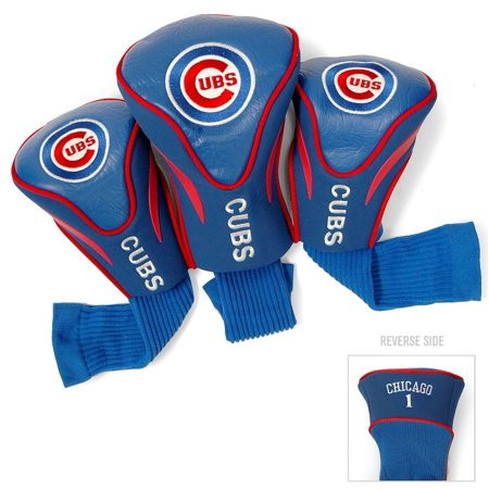 Chicago Cubs Golf Contour Sock Headcovers, 3-Pack | Walmart (US)