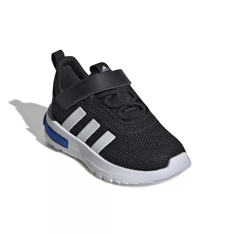 Toddler adidas Racer TR23 Lifestyle Running Shoes, Toddler Boy's, Size: 4 T, White Royal Blue | Kohl's
