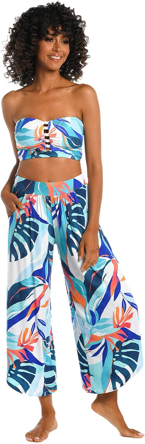 Women's Standard Palazzo Pant Swimsuit Cover Up | Amazon (US)