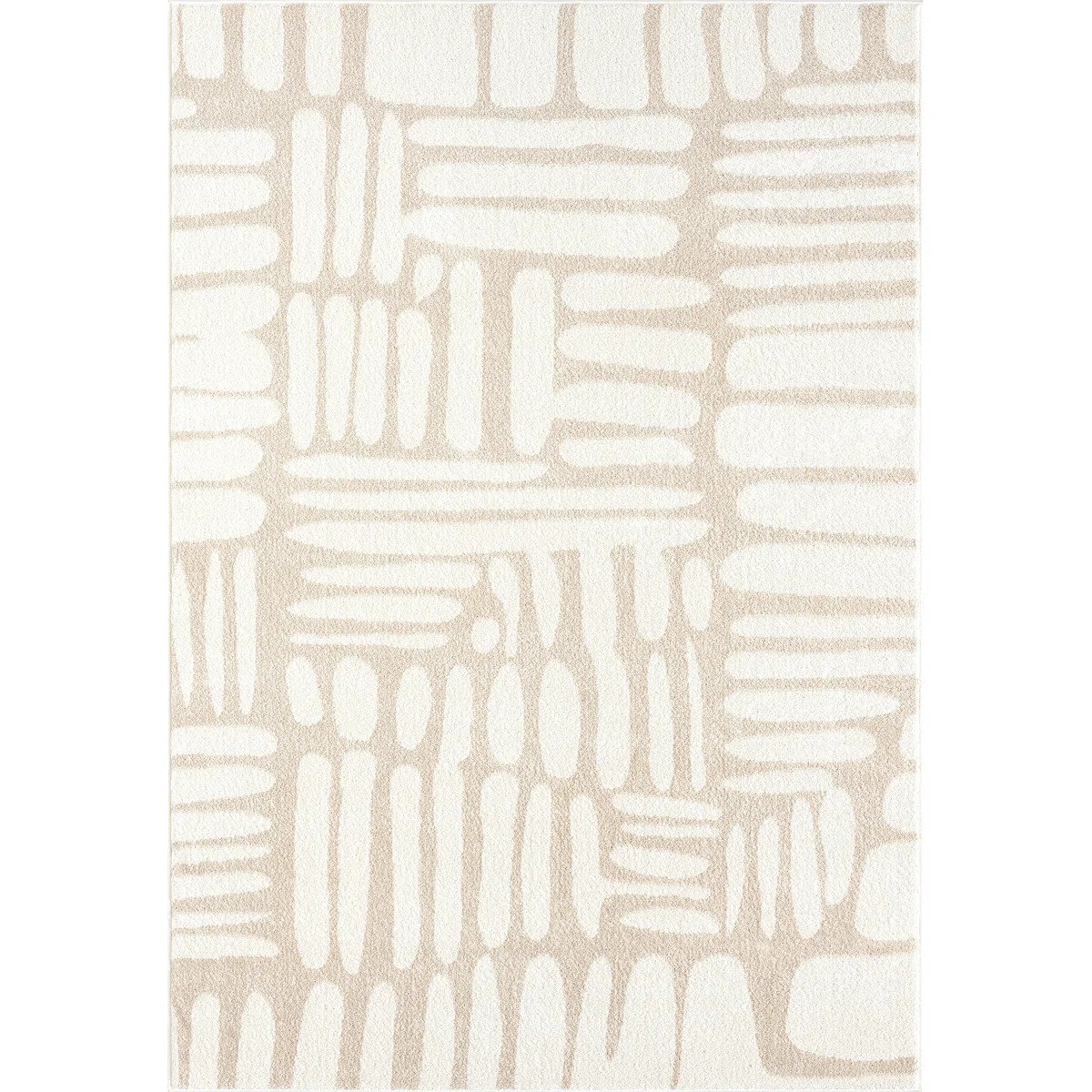 Brayden Studio® Chanelle Abani Rugs Nuevo NUE200A Modern Beige Area Rug & Reviews | Wayfair | Wayfair North America