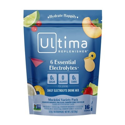 Ultima Replenisher Electrolyte Drink Variety Pack - Mix Mocktini - 2oz/16ct | Target