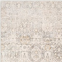 Mark&Day Area Rugs, 5x7 Geelbroek Updated Traditional Tan/Ivory Area Rug, Beige / Gray / Black Ca... | Amazon (US)