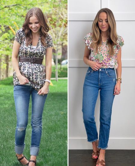 Spring outfit update with floral top

#LTKSeasonal #LTKStyleTip