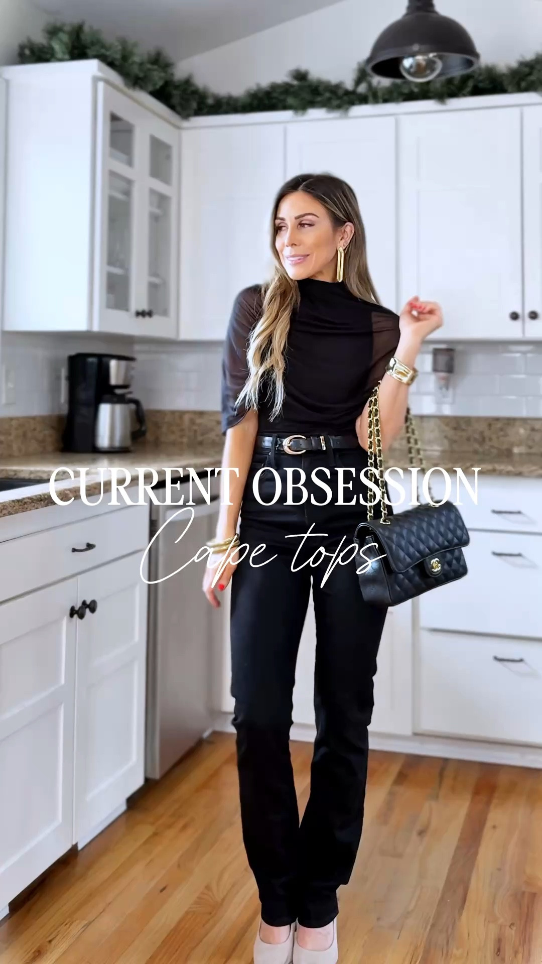 Cape tops are everything 

#LTKgrwm #LTKootd #LTKdayinmylife