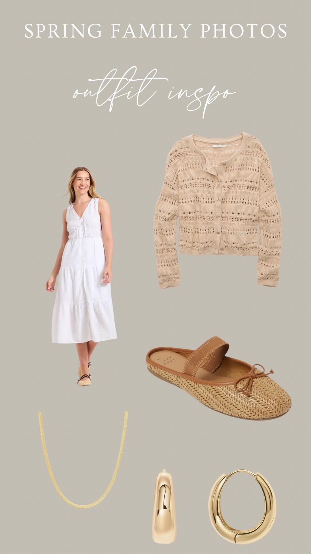Simple, neutral outfit idea for family photos this spring🤍

#LTKmomlife #LTKSeasonal