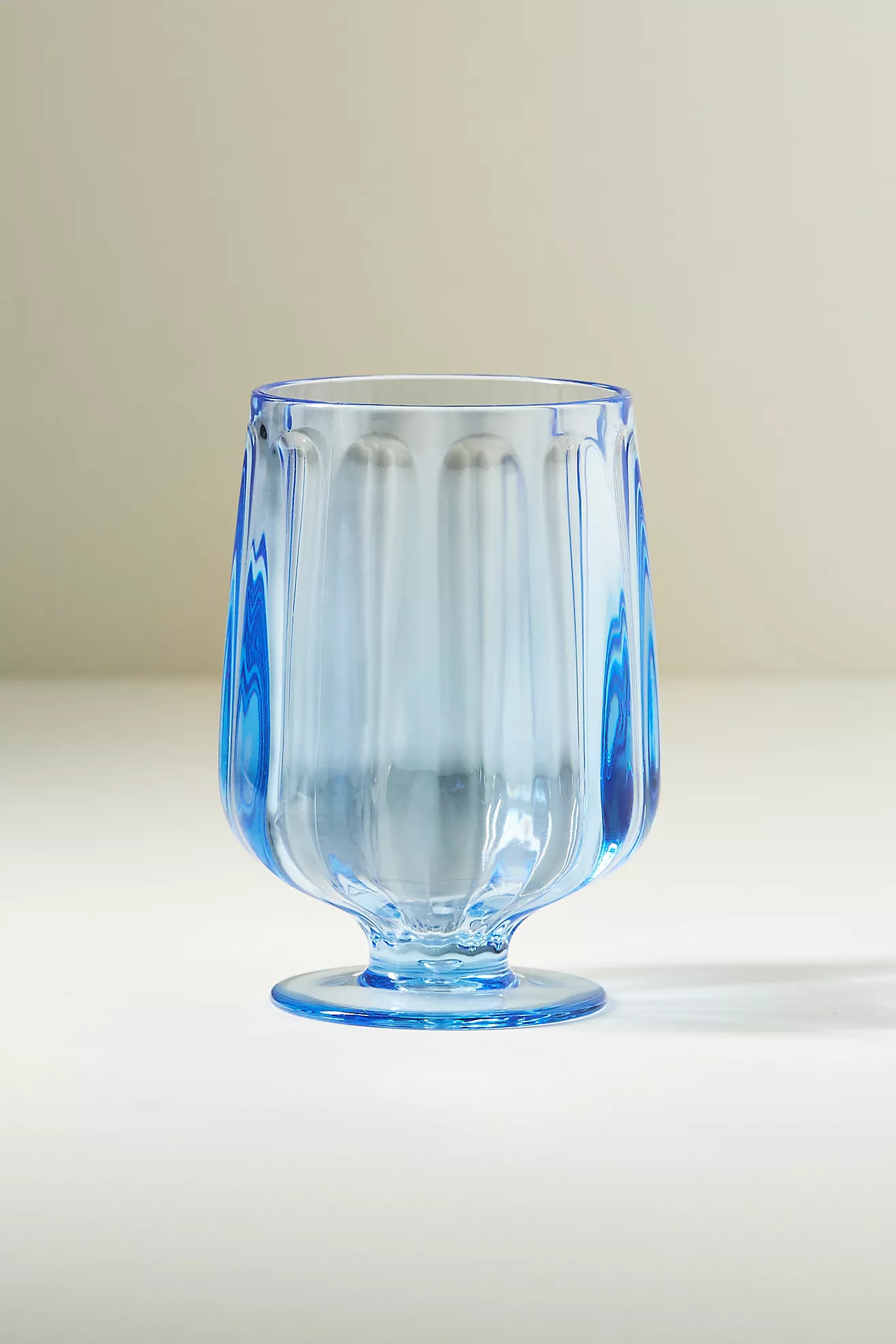 Lucia Acrylic Goblet Wine Glasses, Set of 4 | Anthropologie (US)