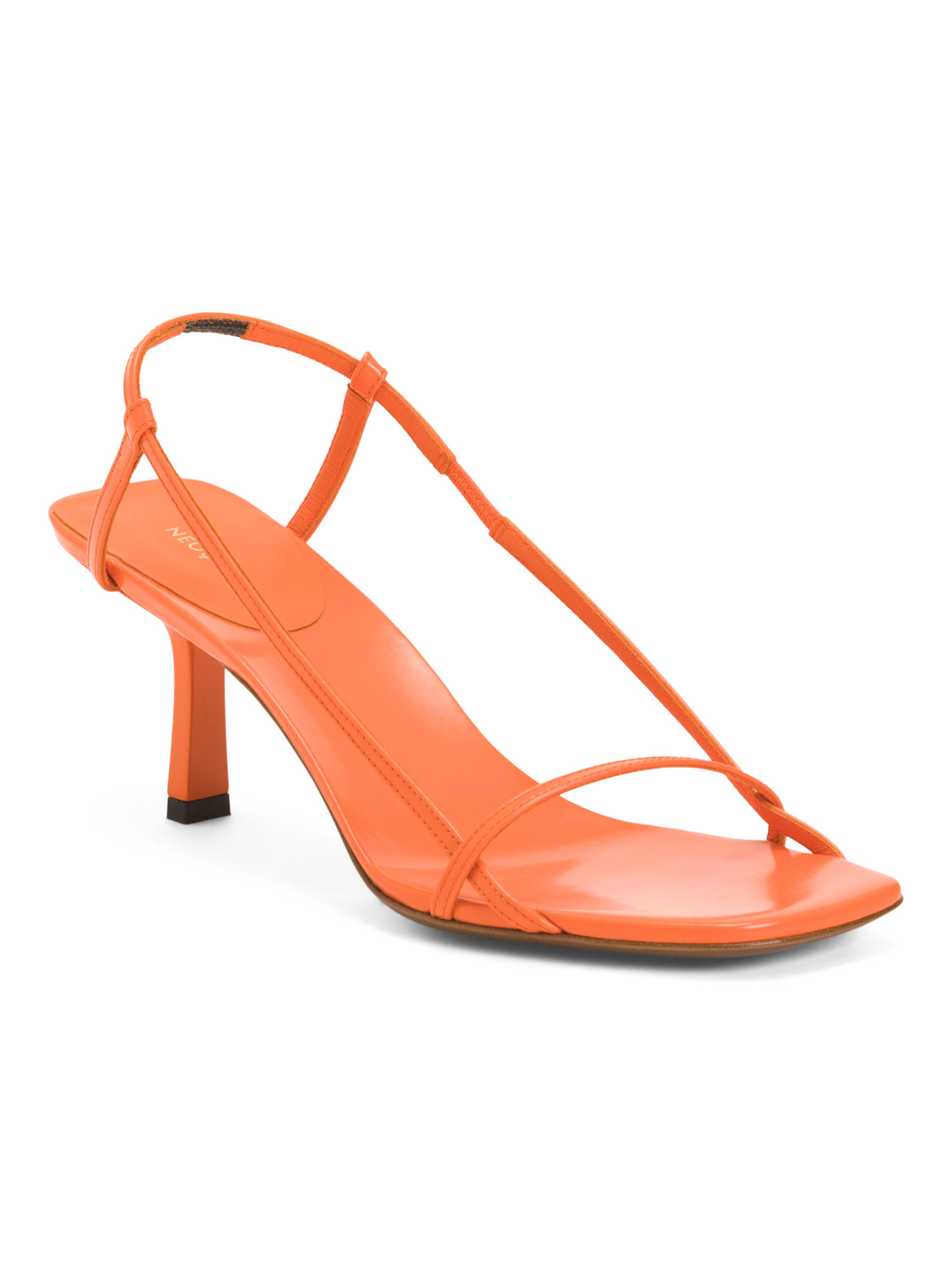 Made In Italy Patent Leather Merga Heeled Sandals | TJ Maxx