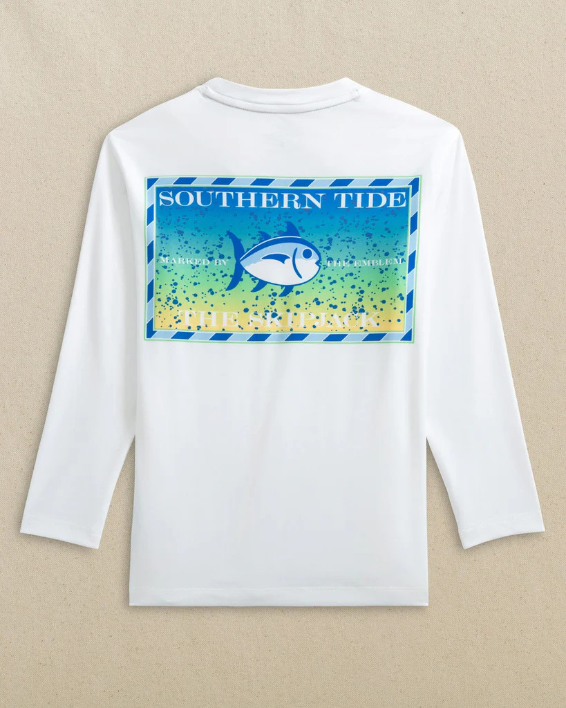 Kids Original Skipjack Mahi Long Sleeve Performance T-Shirt | Southern Tide