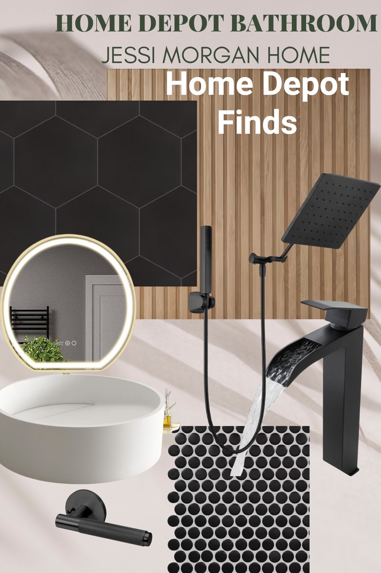 Home Depot Bathroom Finds 

Bathroom remodel
Bathroom remodel
Bathroom on a budget
Sink
Shower
Delta
Tile
Porcelain 



#LTKHome