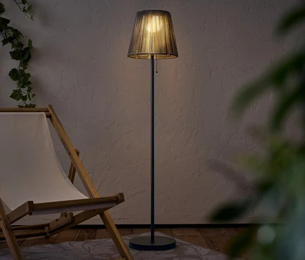 Akku-Solar-Stehleuchte, Textilband bei Tchibo kaufen | 217259 | Tchibo (DE)