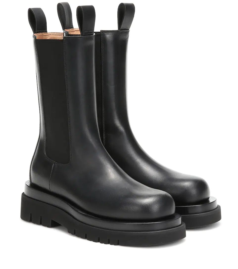 Lug leather ankle boots | Mytheresa (UK)