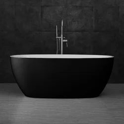 WoodBridge 59" x 32" Freestanding Soaking Acrylic Bathtub | Wayfair | Wayfair North America