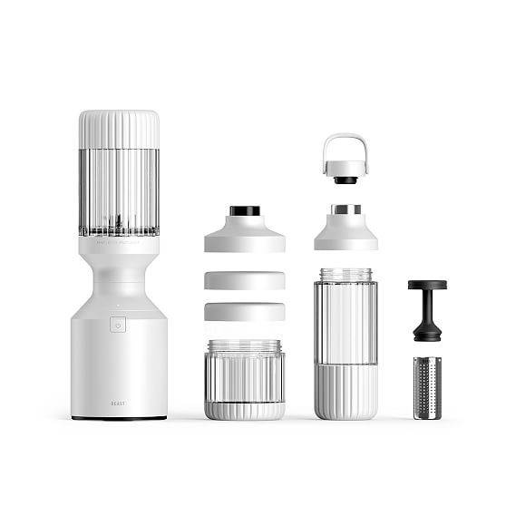 Beast(R) Blender + Hydration System, Cloud White | West Elm (US)