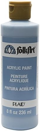 FolkArt Acrylic Paint in Assorted Colors (8 oz), , French Blue | Amazon (US)