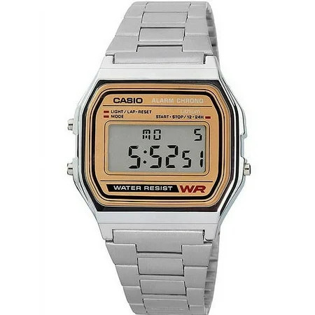Casio Men s Classic Digital Watch Stainless Steel | Walmart (US)