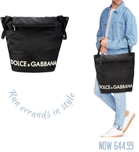 Grab this Dolce and Gabbana tote on sale asap!! #deisgnerbag #dolceandgabbana #totes #saksfifthavenue #unisex

#LTKSale #LTKitbag #LTKGiftGuide