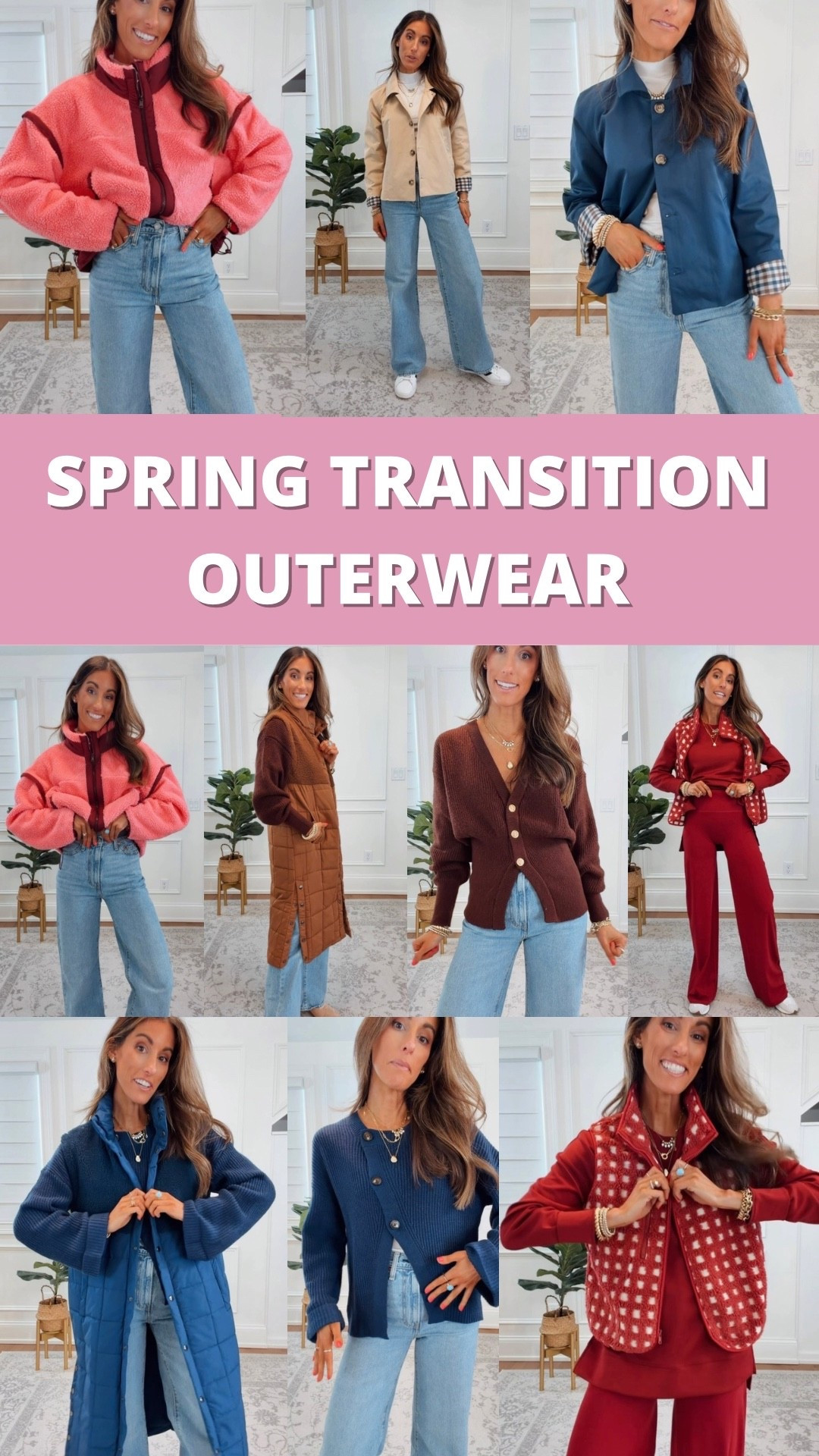 Spring Transitionam Outerwear (wearing a xsmall to small in everything)  

#LTKSaleAlert #LTKFindsUnder50 #LTKSeasonal