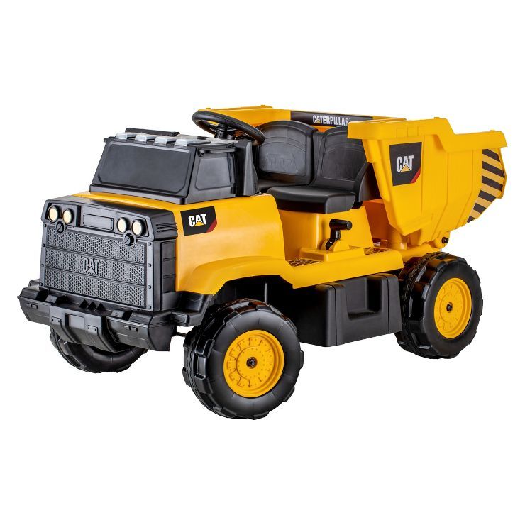 Kid Trax 12V CAT Mining Dumptruck Powered Ride-On - Yellow | Target