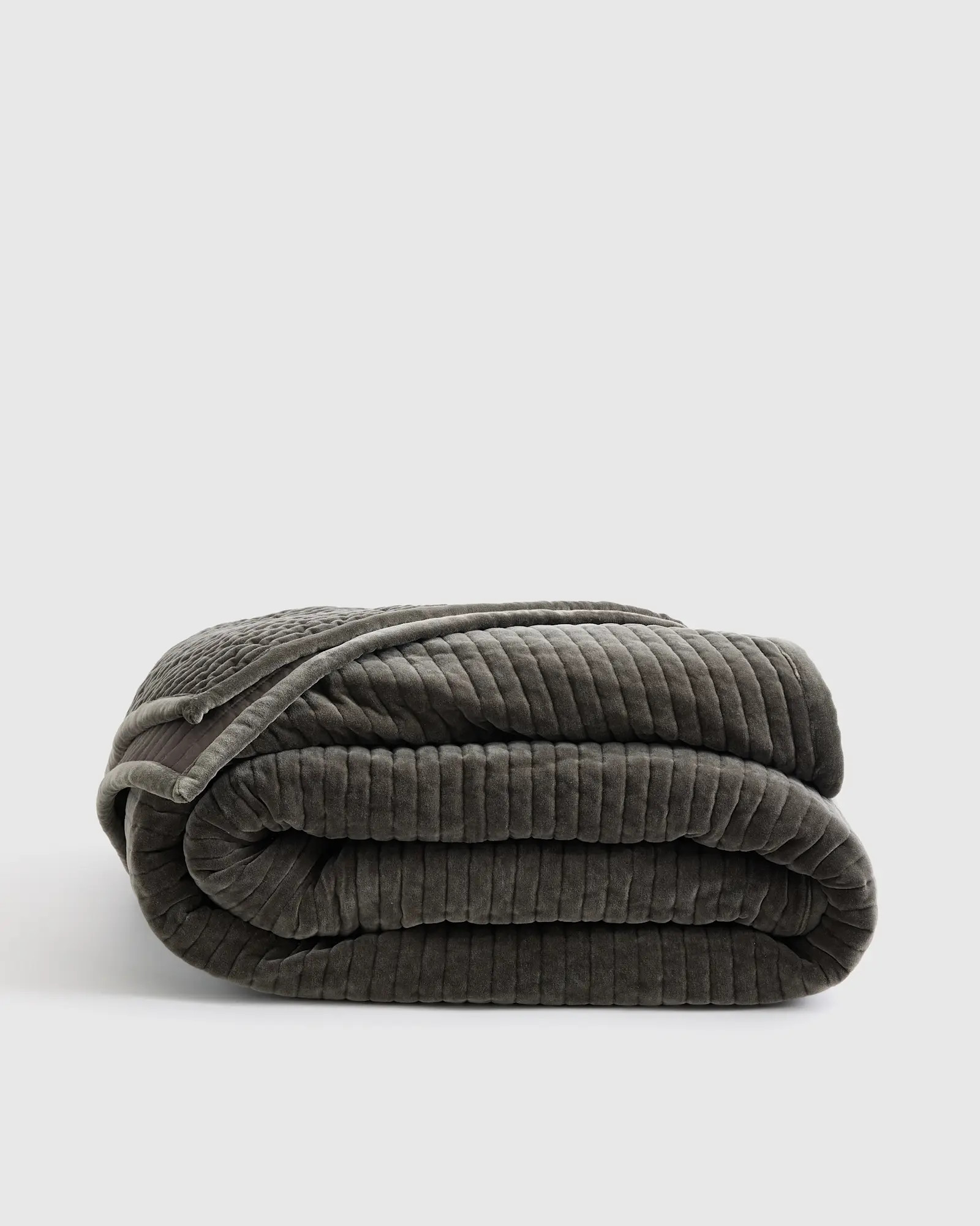 Cotton Velvet Channel Quilt | Quince