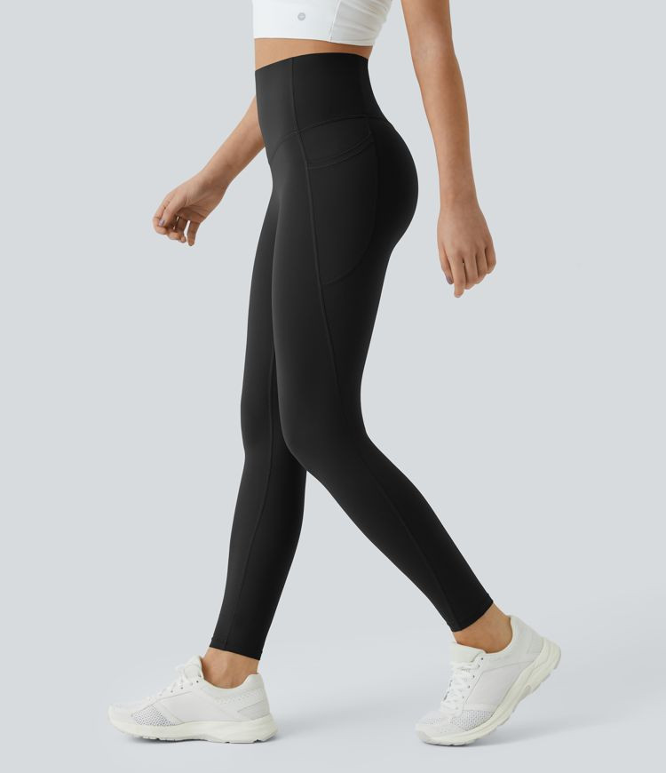 Halara UltraSculpt™ SoCinched High Waisted Tummy Control Pocket Shaping Training Leggings | HALARA