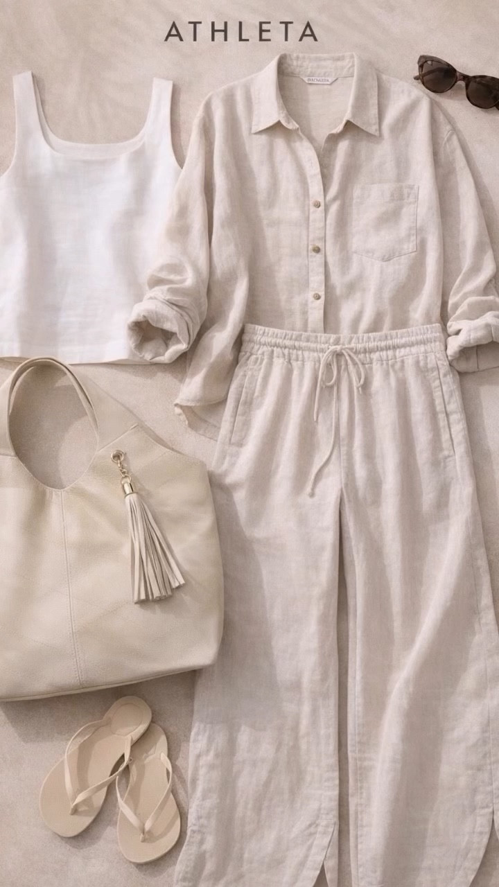 POV: you’re packing for Italy 🇮🇹✈️
This linen set is coming with me—easy, chic, and works from beach days to dinner.  Yes, it’s AI… but the vibe is real 🇮🇹🤍
Linen, neutrals, and that effortless Italian summer energy.

#LTKTravel #VacationStyle #ItalianOutfit #CapsuleWardrobe #LinenSeason