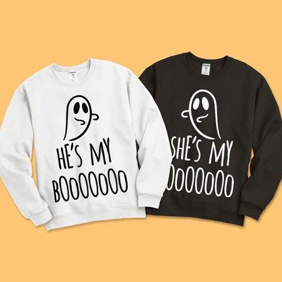 He's My Booo - She's My Booo, Couple Shirts, Cute His and Her Halloween, Matching Halloween, Hall... | Etsy (US)