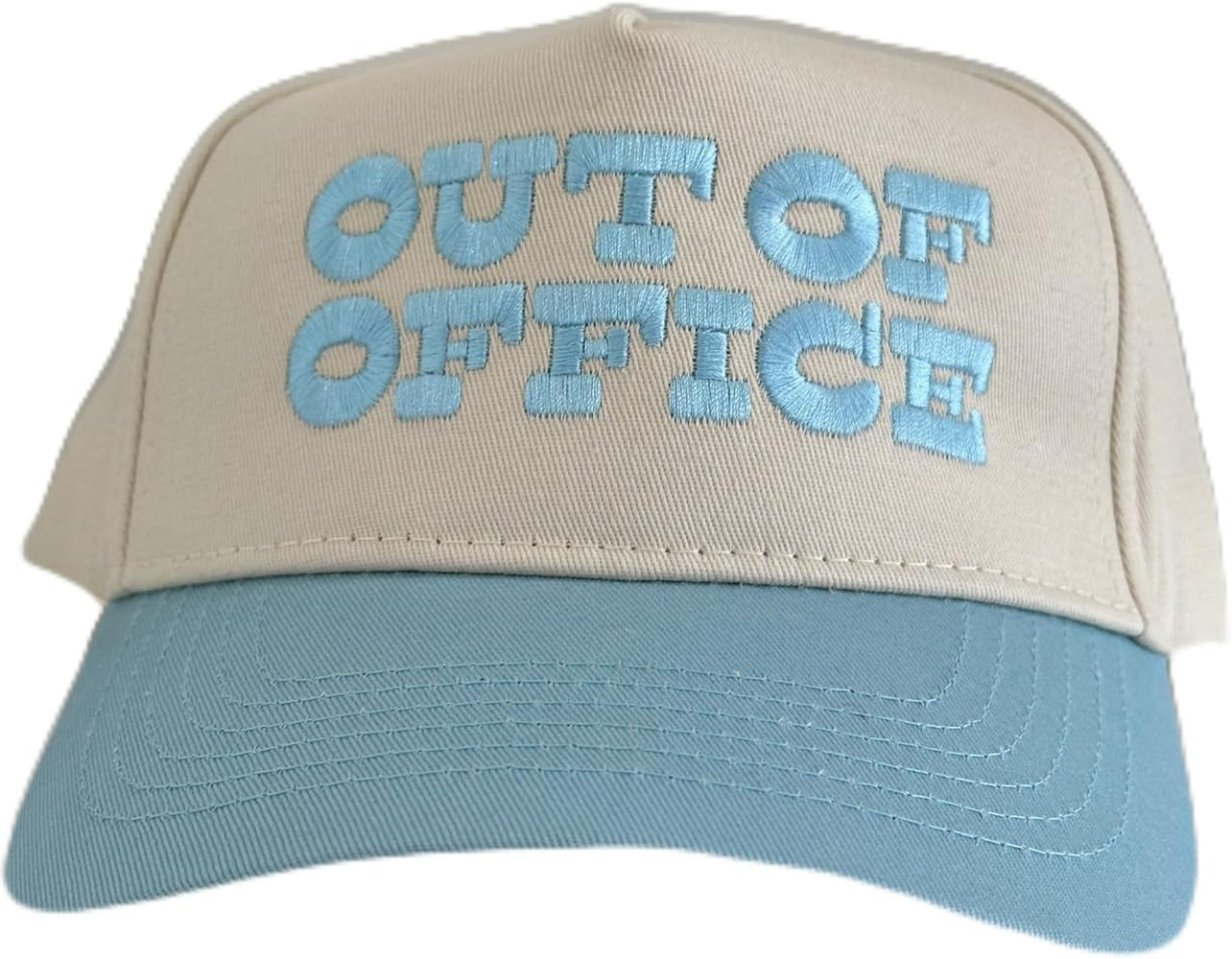 Out of Office - Baby Blue Vintage Trucker Hat, Unisex wear | Amazon (US)