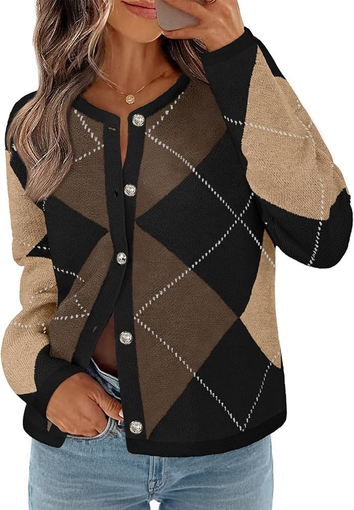MEROKEETY Open Front Knit Cardigan Sweaters | Amazon (US)