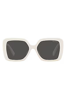 Miu Miu Square in White from Revolve.com | Revolve Clothing (Global)
