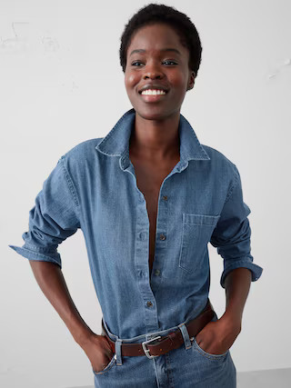 Denim Shirt | Banana Republic Factory