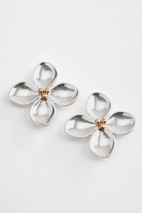 Sculptural Petals Stud Earrings | J. Jill