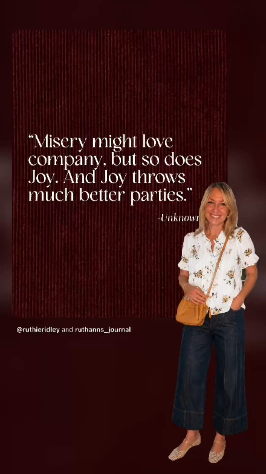 A little reminder for my women over 50: choose joy, protect your peace, and spend more time with the people who make life feel lighter. 🤍 Midlife is too short not to enjoy the party. ✨

#WomenOver50 #MidlifeWomen #Over50Lifestyle #MidlifeInspiration #PositiveMindset #LifeAfter50 #ChooseJoy