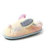 Dearfoams Matching Family Easter Scuff Slipper, Kids Bunny, US 11-12 Unisex Toddler | Amazon (US)