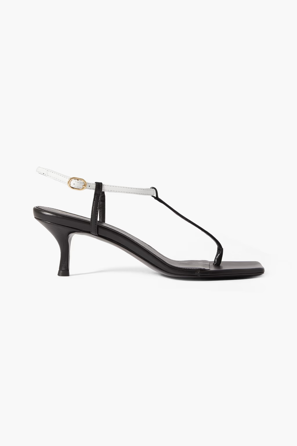 The Bicolor leather slingback sandals | The Outnet (US and CA)